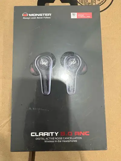Monster Clarity 8.0 ANC Wireless In-Ear Headphones, View more