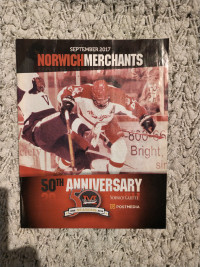 Norwich Merchants Jr. C Hockey 50th Anniversary program
