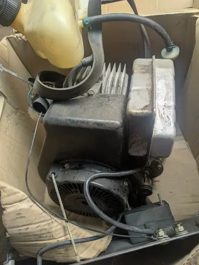 Tecumseh 2 stroke horizontal engine with starter, View more