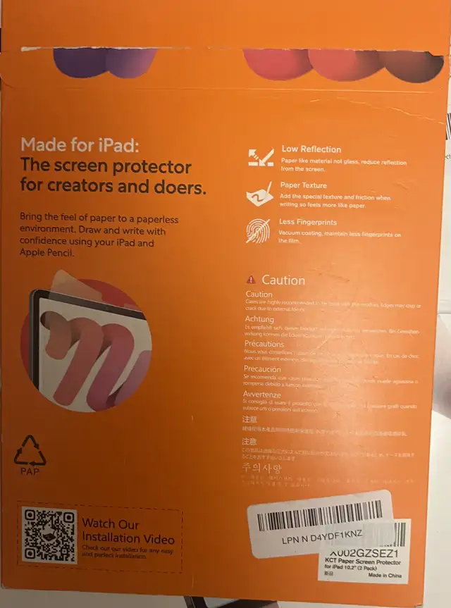 Screen protector for iPad Pro 11/iPad Air (4th/5th generations) in iPads & Tablets in City of Toronto - Image 8