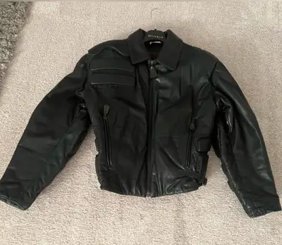 Gianfranco Ferré Quilted Padded Motorcycle Leather Jacket, View more