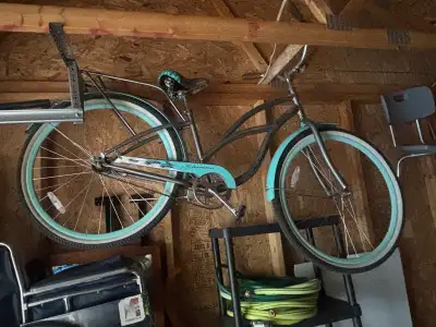  vélo style vintage turquoise , View more