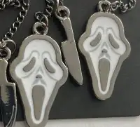 Scream Ghost Face Cuff Earrings Horror Icon Halloween Bioworld