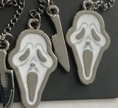 Scream Ghost Face Cuff Earrings Horror Icon Halloween Bioworld, View more
