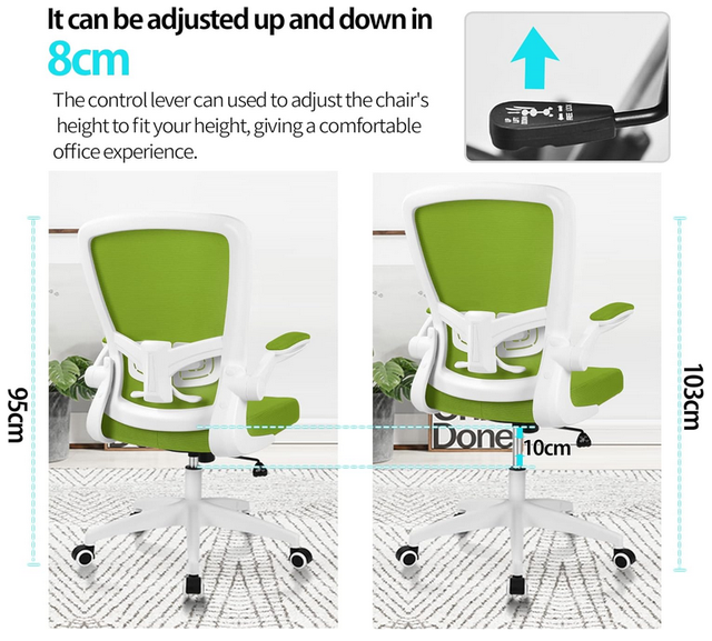 Office Chair, Ergonomic Desk Chair in Chairs & Recliners in Markham / York Region - Image 7