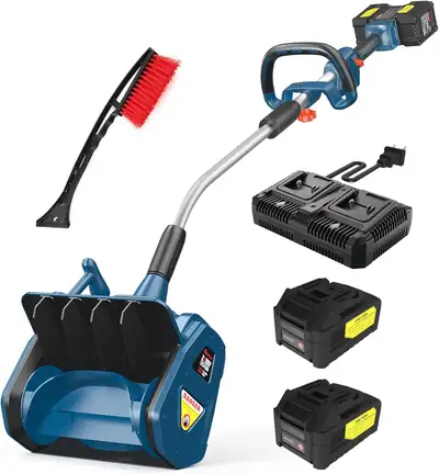 Enhulk Electric Snow Shovel, 40V | 13-Inch | Cordless Snow Blow, View more
