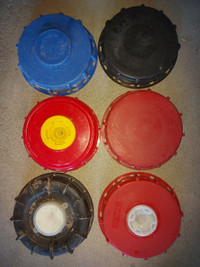 (Used Not New) 1000 Liter Square IBC Tote Lids Only $10 Each