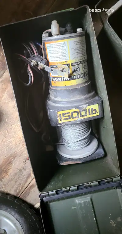 ATV 12V - 1500 LB WINCH, View more