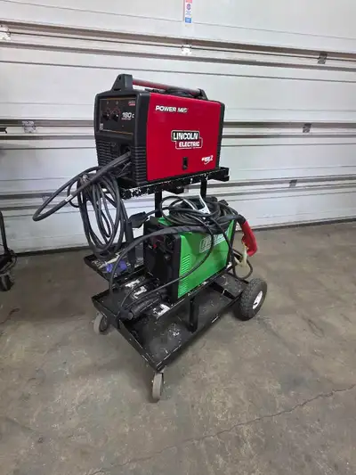 Lincoln 180c Mig Welder & Everlast Powerplasma 50s Plasma cutte, View more