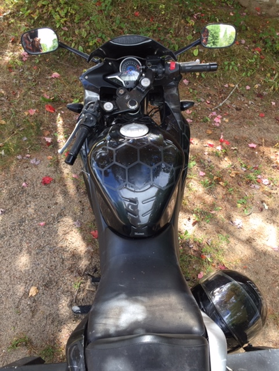 Great bike, all hwy kms travelling from NS and back 4-5 times. Always changed oil on time. Comes wit...