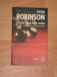Peter Robinson - Le sang à la racine (format de poche)