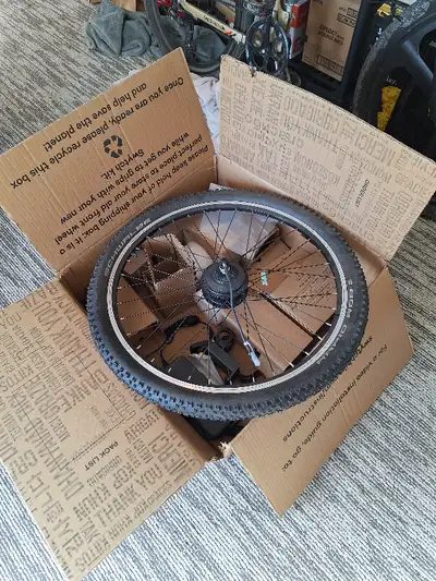 Swytch eBike Conversion Kit Kit Type: MAX Charger - USA Black 27" Wheel LED Display https://www.swyt...