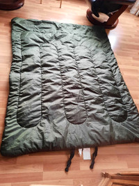 Queen size double sleeping bag for sale 