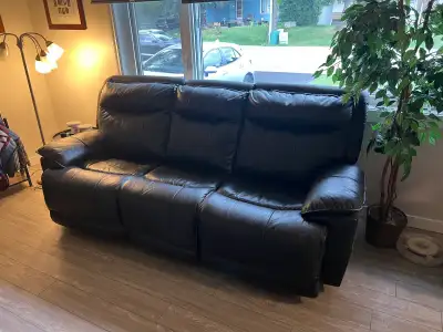 Black Reclining Sofa & Loveseat Set, View more