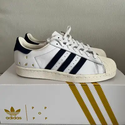 Adidas x Pop Trading Co Superstar ADV Sneakers W6, View more