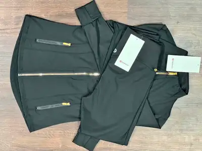 lululemon define jacket & leggings set- black , View more