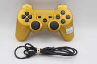 GOLD SONY PS3 DUALSHOCK 3 WIRELESS BLUETOOTH CONTROLLER (#156)