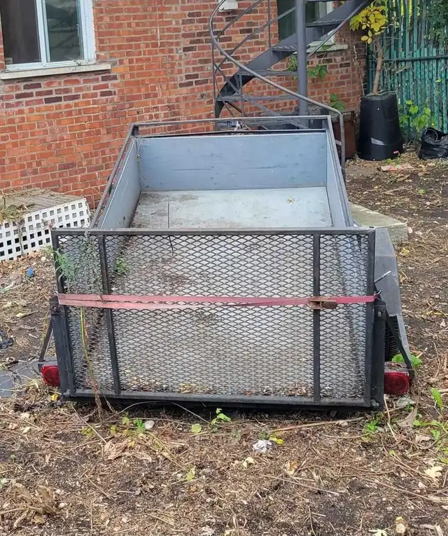 Remorque Artisanal 4x7 in Cargo & Utility Trailers in City of Montréal - Image 3