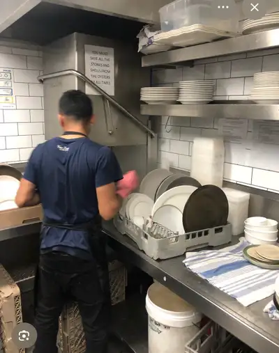 Job Vacancy: Restaurant / Cafeteria MALE DISHWASHER Location: MISSISSAUGA (Near Airport) We’re looki...