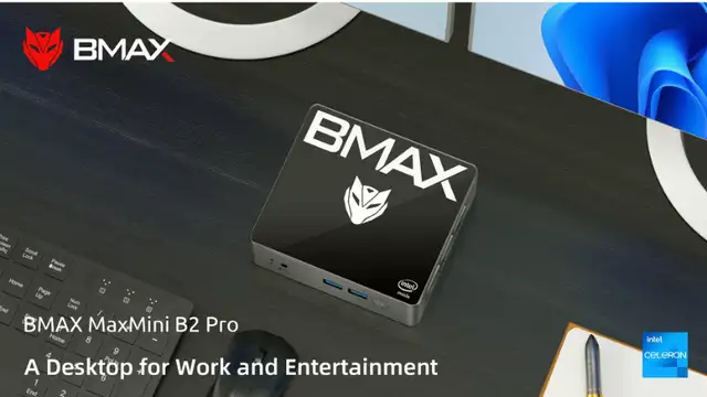 MINI PC Bmax B2 Pro (neuf) 128gb Sata SSD + 8GB ram in Desktop Computers in Laval / North Shore - Image 2
