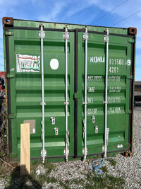 8’ long shipping container 