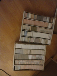 2-5000 count boxes of hockey and baseball
