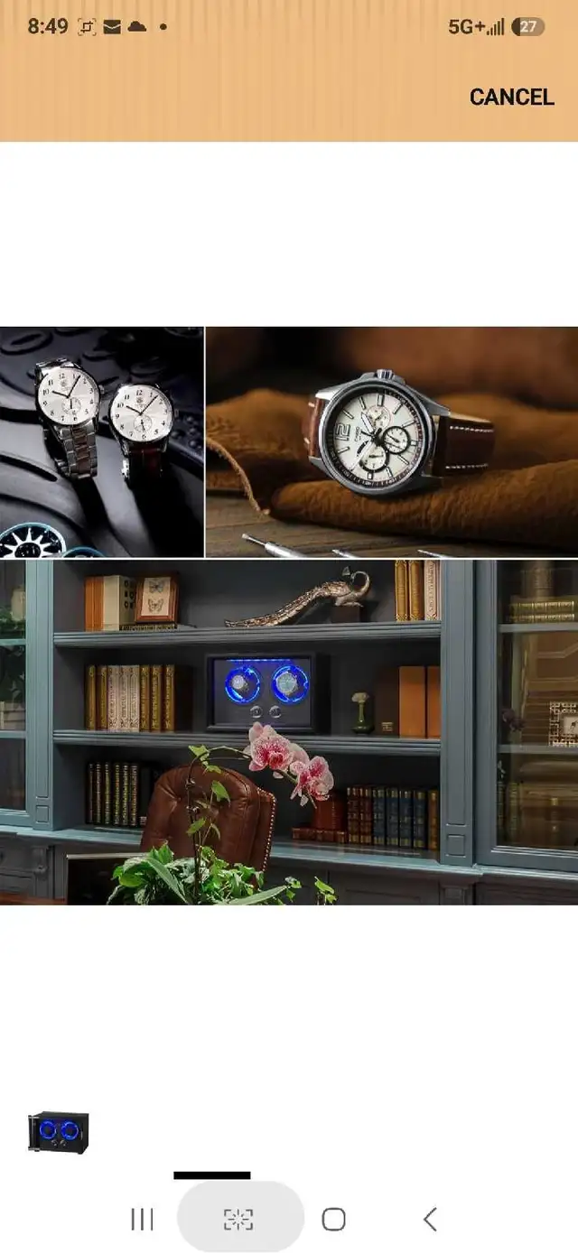 Lenway Watch Winder with Quiet Motor, Automatic Watch Winder Fou in Jewellery & Watches in Markham / York Region - Image 4