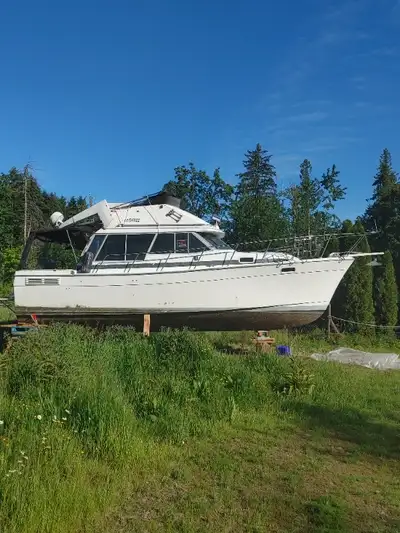 Shower, toilet, radar, generator, electric deep line. 2 driving stations. This boat is priced to sel...