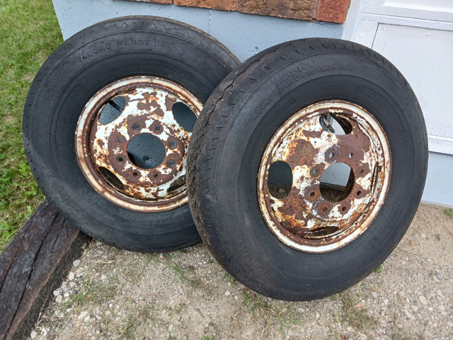 16 inch 8 lug wheels one pair in Tires & Rims in Chatham-Kent