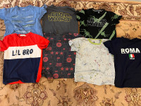 Lot of boys t-shirts - 7/8