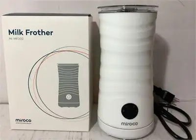 Brand New Miroco MI-MF002 Electric White Milk Frother, View more