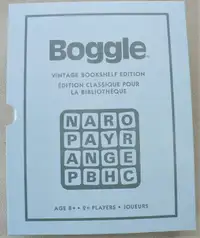 Boggle - Vintage bookshelf edition (Sealed)