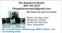 Gas license Electric/ Appliance Repair/ Installation Brantford