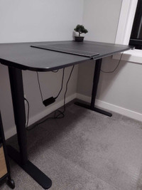 Office table and file cabinet 