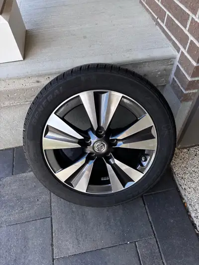 Tires : General Altimax RT45 P215/50R17 all season tires. 2 seasons of use. Tread ~8/12 left Rims: f...