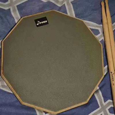 DONNER drum practice pad + 5A sticks, View more