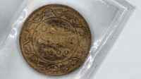 Canada 1 cent 1900H – ICCS MS63