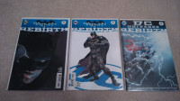 Batman Rebirth #1 and DC Universe Rebirth - 3 comics for $20