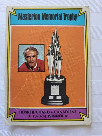 1974-75 O-Pee-Chee Henri Richard #243 , View more