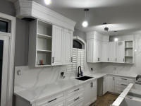 Quartz granite kitchen countertops