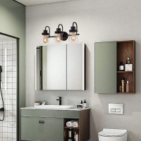 #ROVARD modern bathroom vanity light in black