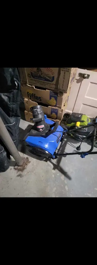 eletric plug in snow blower, View more