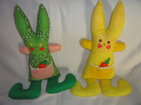 LAPIN DÉCORATIF   ( Artisans )