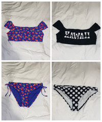 Bathing Suit Tops, Bottoms & Coverups