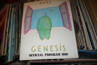 Genesis Duke 1980 Official Concert Program Tour Book