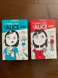 Romans jeunesse « Le journal secret d’Alice Aubry » 