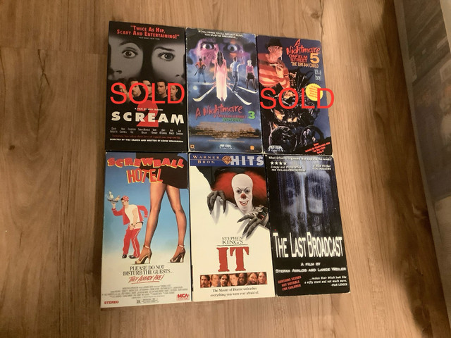 Buy 2 Get 1 Free Horror VHS Tapes and Other Genres Etc in CDs, DVDs & Blu-ray in Edmonton - Image 3