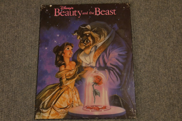 Beauty and the Beast Hardboard wall art in Arts & Collectibles in Ottawa