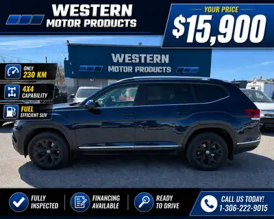 2018 Volkswagen Atlas fully loaded with leather sunroof and so much more vehicle has 230,000 K shop...