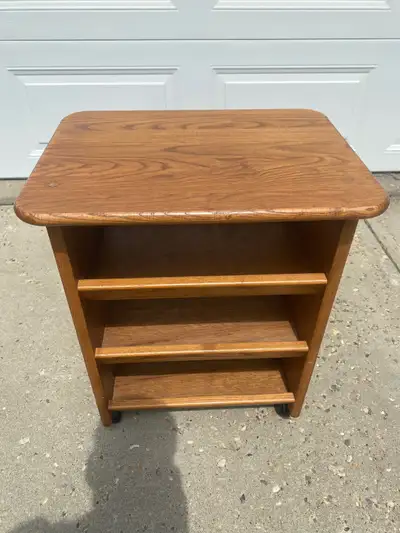 Solid Wood End Table, View more